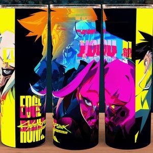 Cyberpunk Edgerunners Anime Tumbler 20oz